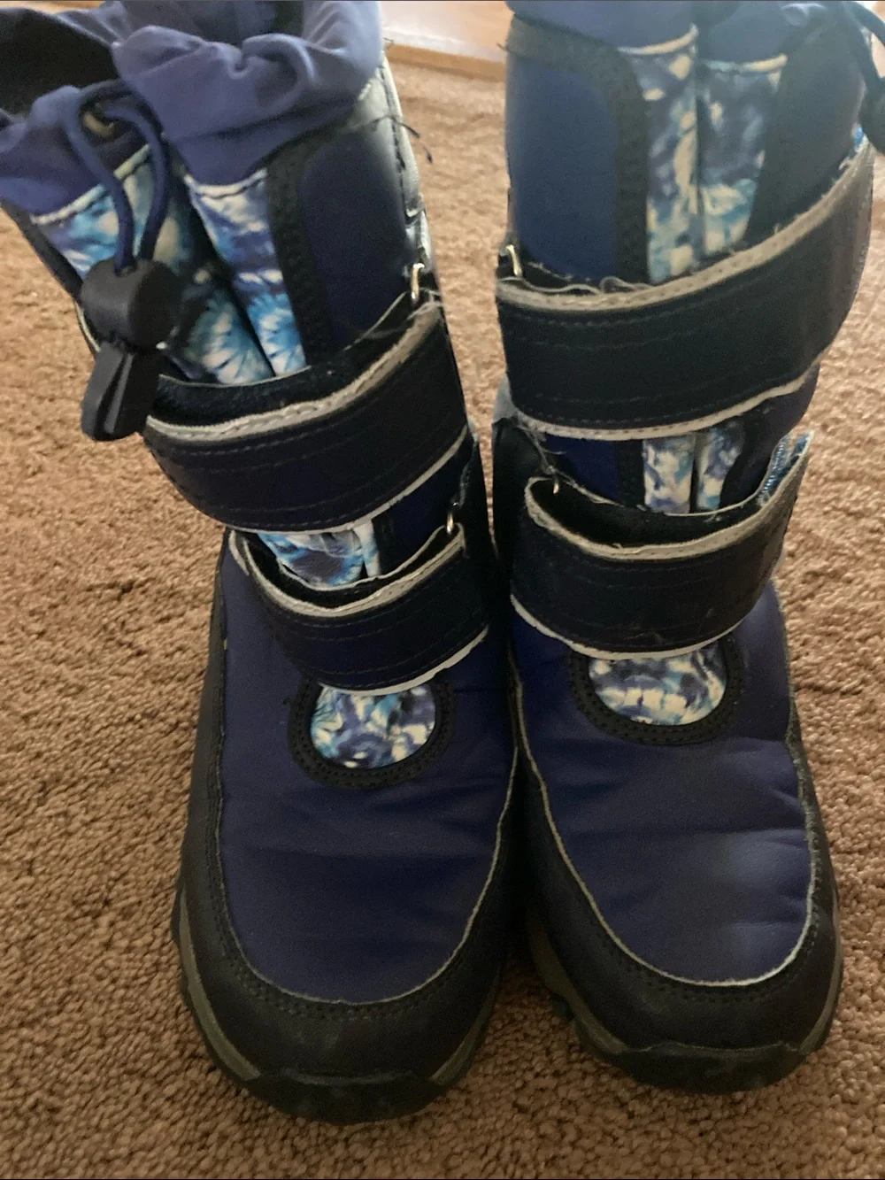 Lands End blue black